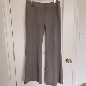 Express Publicist Plaid Wide Leg Dress Pants